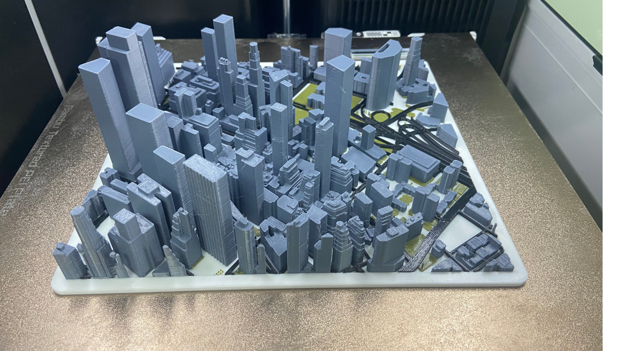 뱀부랩 H2D 3D프린터가 뉴욕 매해튼을 출력하다.Bambu Lab H2D Printing New York Manhattan 뱀부랩 H2D 3D프린터가 뉴욕 매해튼을 출력하다.Bambu Lab H2D Printing New York Manhattan
