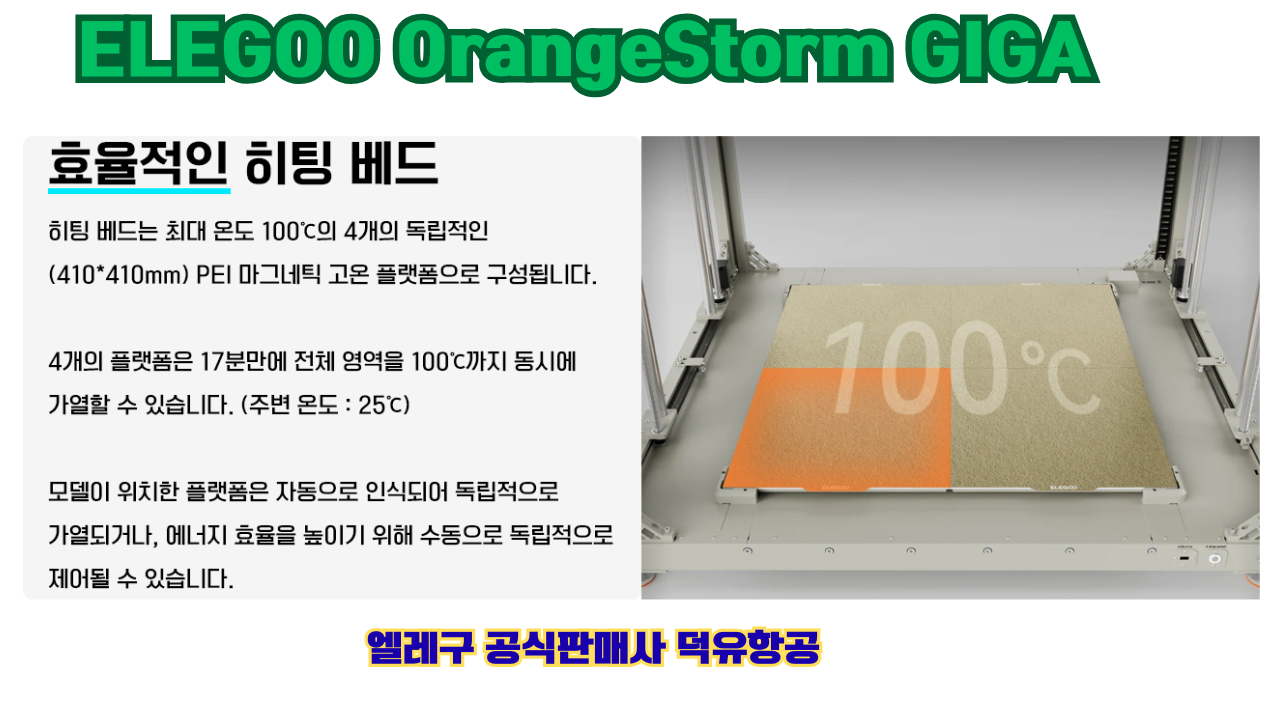 엘레구 오렌지스톰 기가, ELEGOO OrangeStrom GIGA 덕유항공
