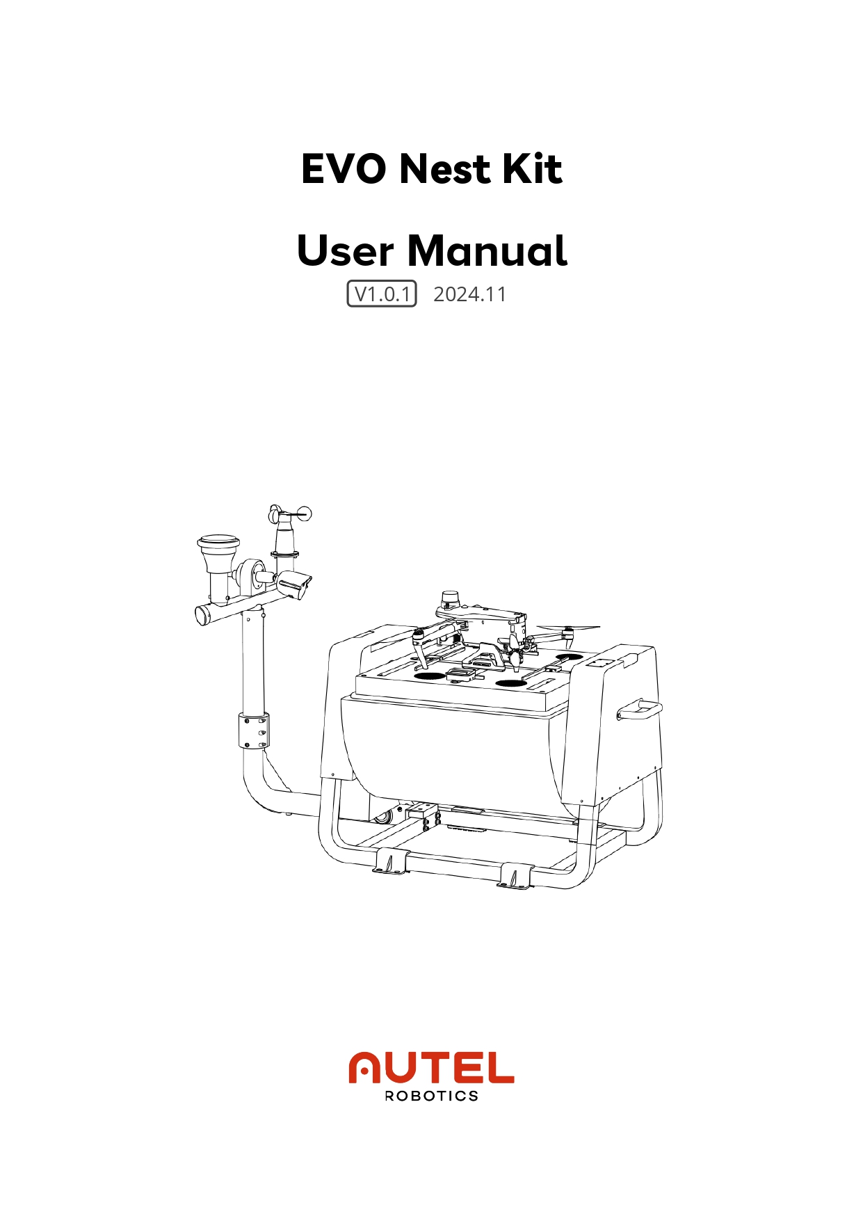 오텔 로보틱스 드론 에보 네스트 키트 사용자 매뉴얼 #Autel #drone #Evo #Nest #Kit #User #manual #덕유항공 #오텔드론한국총판