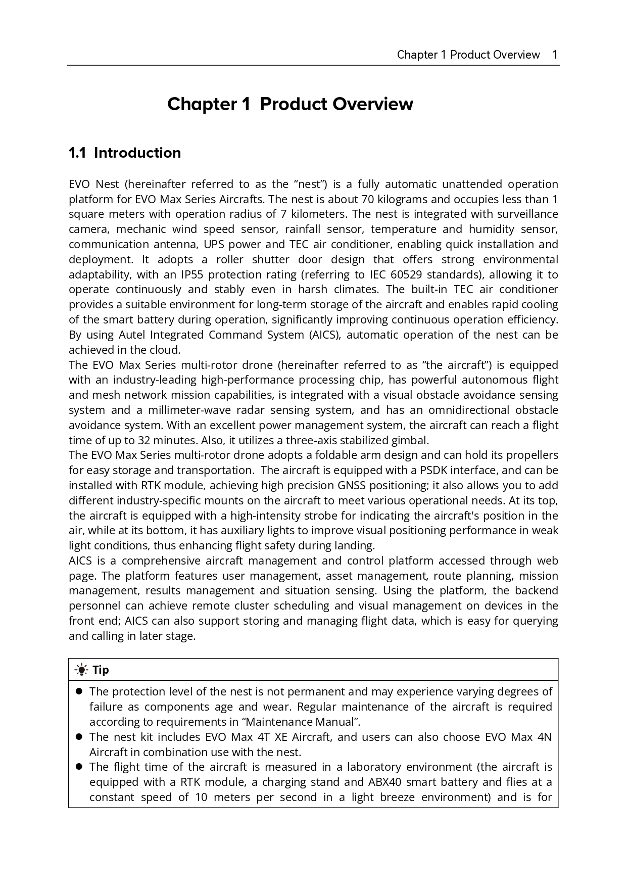 오텔 로보틱스 드론 에보 네스트 키트 사용자 매뉴얼 #Autel #drone #Evo #Nest #Kit #User #manual #덕유항공 #오텔드론한국총판