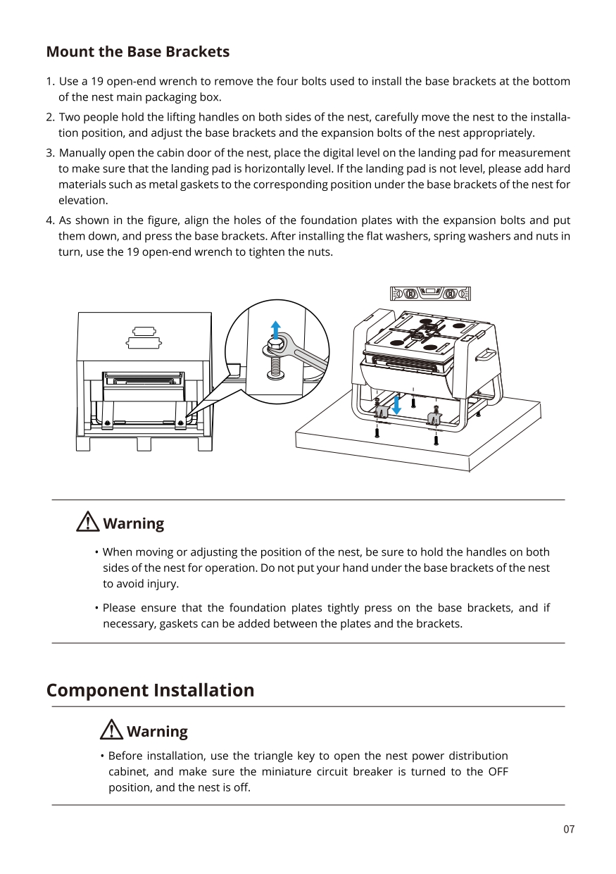오텔 로보틱스 드론 에보 네스트 퀵스타트 가이드, Autel Robotics Drone EVO NEST Quick Start Guide #오텔드론네스트 #오텔드론한국총판덕유항공